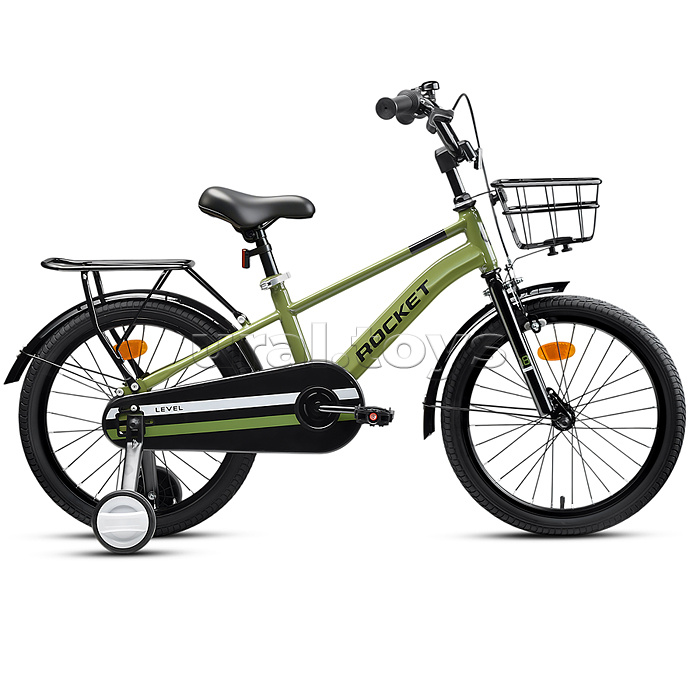 Велосипед 18" Rocket Level, цвет хаки