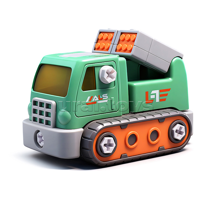 Конструктор "Робот" с отверткой, в коробке