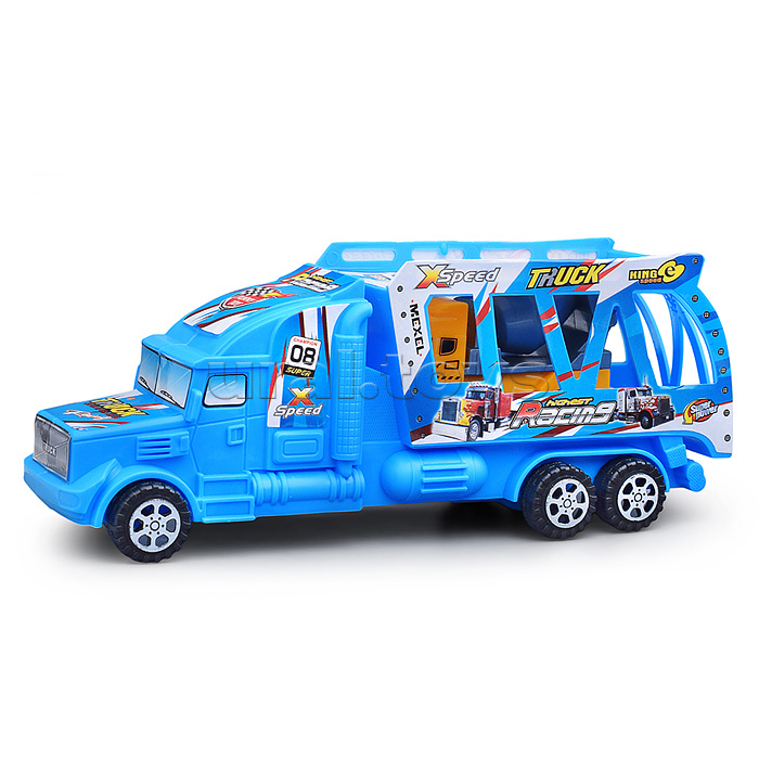 Автовоз, со спецтехникой, в пакете