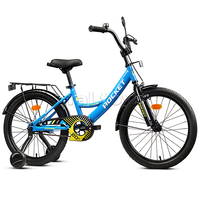 Велосипед 20" Rocket Gem, цвет голубой