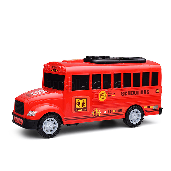 Набор с дорожными знаками "Школьный автобус" , в коробке