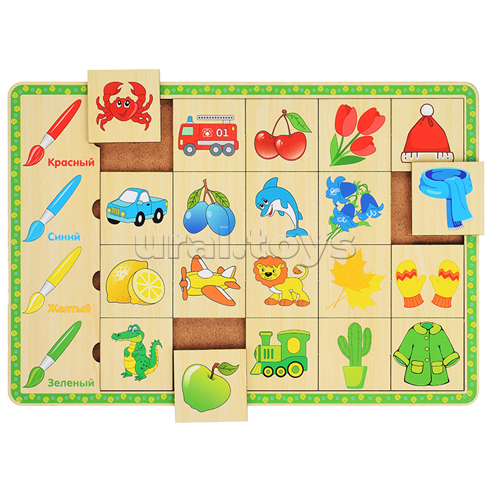 Пазл-ассоциации "Цвета"