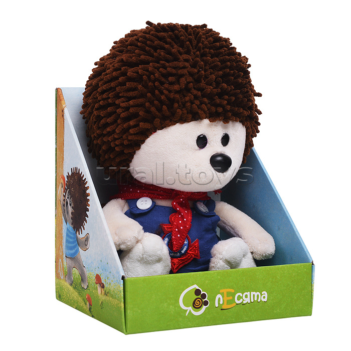 Ёжик Игоша в комбинезоне с якорем