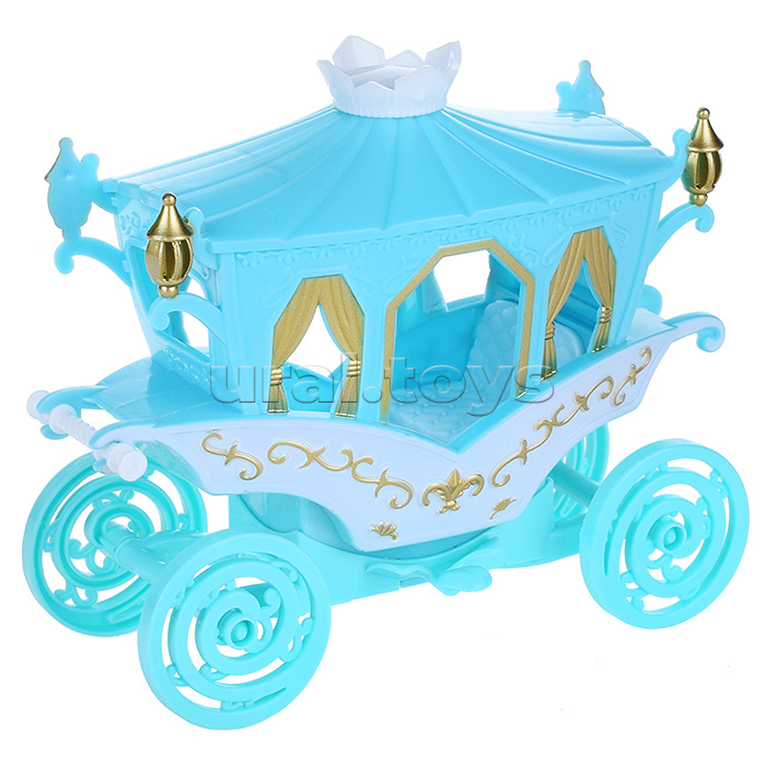 Карета с лошадкой, на батарейках, в коробке