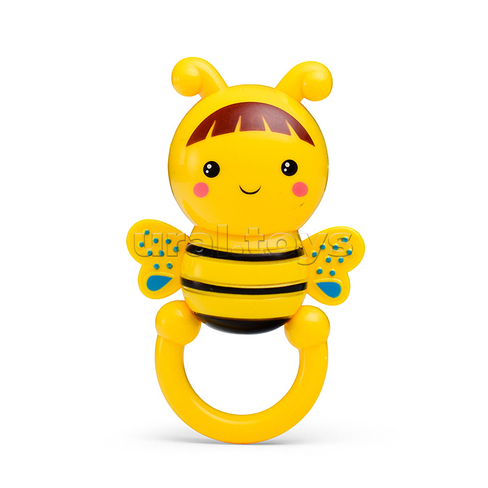 Набор погремушек "Ёжик и пчелёнок" в пакете