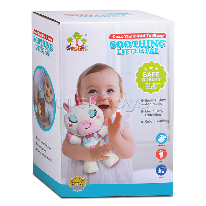 Лошадка "Спящая лошадка" свет, звук, в коробке