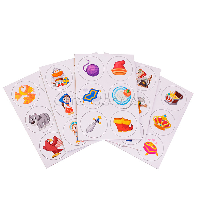 Игра настольная "Сказки Лукоморья" Baby Toys Gаmes