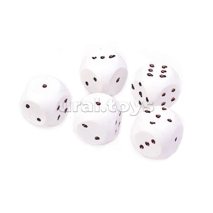 Набор "Для Покера "(5 куб. 1,5х1,5х1,5 см.)