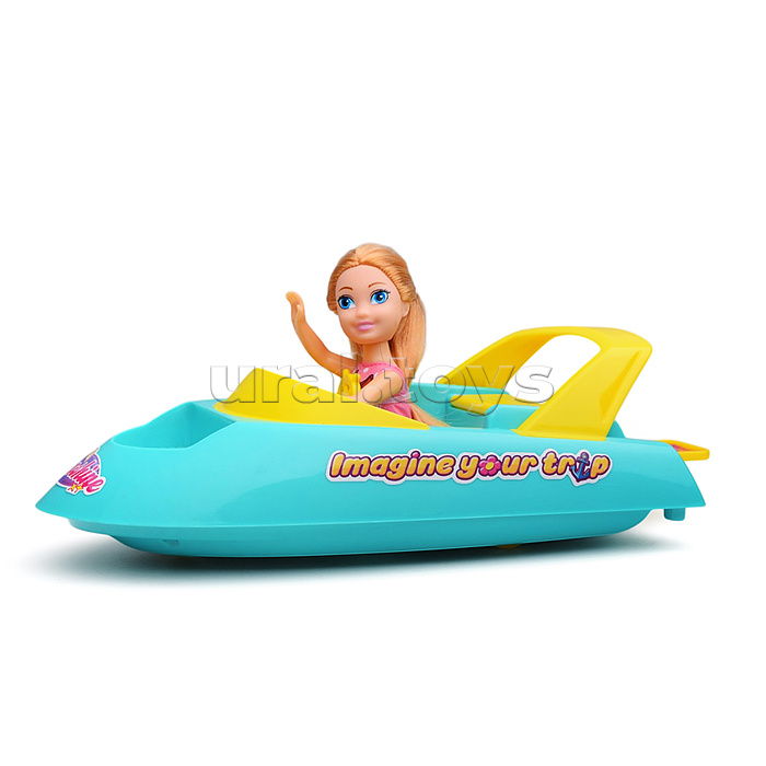 Катер "Искорка" в коробке