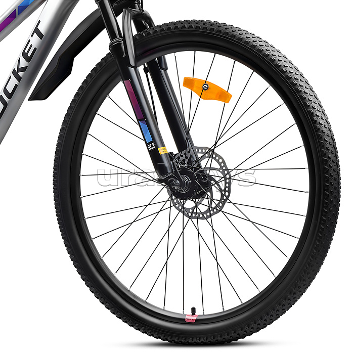 Велосипед 27,5" Rocket Vela alloy Pro 2.0, цвет серый, размер 17"