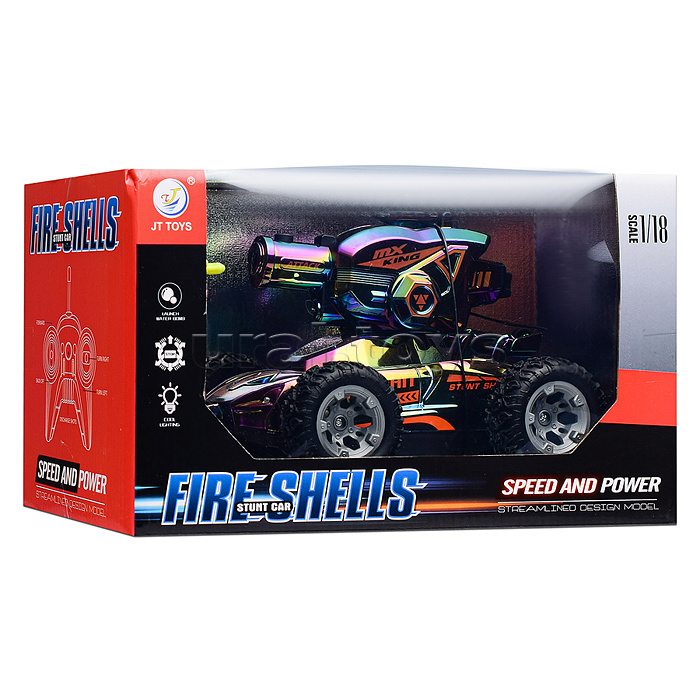 Машина "Покоритель дорог" р/у, 27 MHz, в коробке