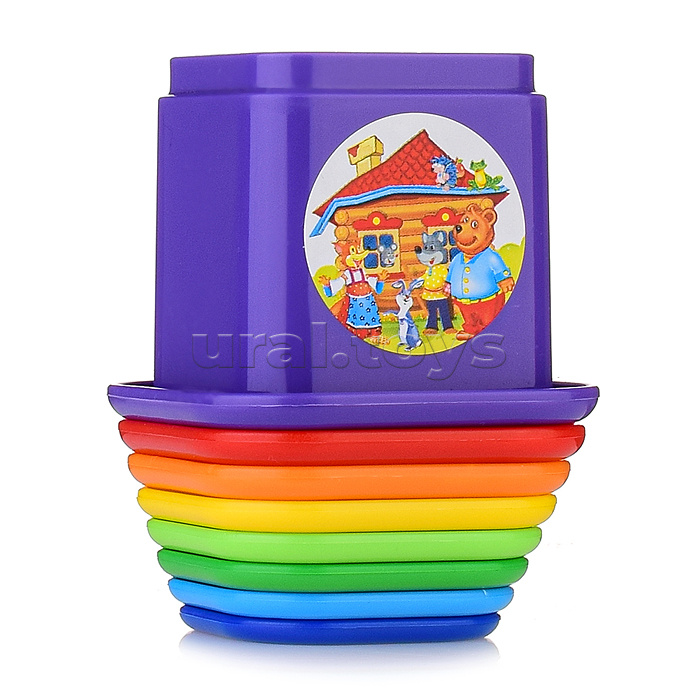 Пирамидка "Теремок"