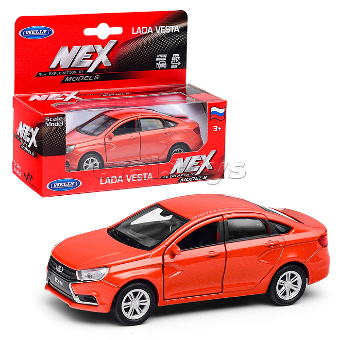 Машинка 1:38, в асс., набор 23RUS