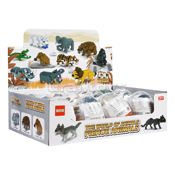 Конструктор "Фигурки: Царство животных" в коробке