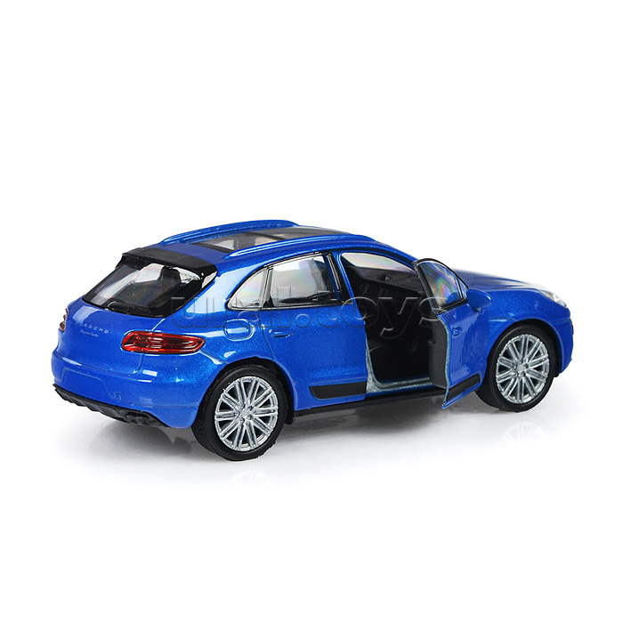 Машинка 1:38 Porsche Macan Turbo, пруж. мех., цвет в асс.