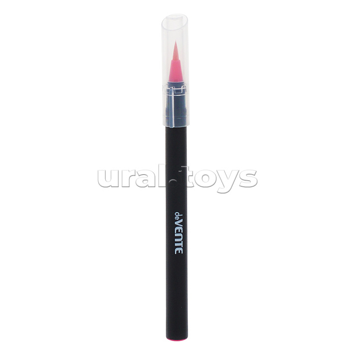 Маркеры акварельные 12 цветов +1 кисть Water Brush, наконечник-кисть из нейлона, ширина линии письма от 0,5 мм до 4 мм, круглый корпус, акварельные чернила на водной основе, в пластиковой коробке