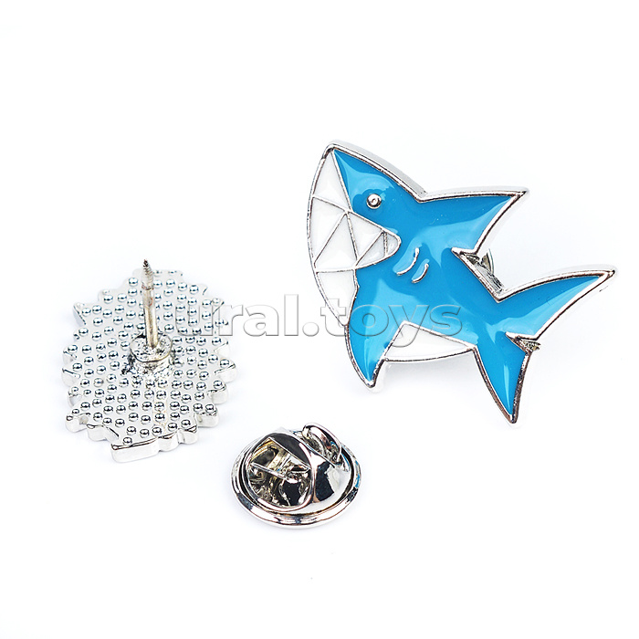 Набор значков "Shark" эмалированные, размер изделий: awesome!! 1,5x1,5 см, yaas 3x2 см, голубая акула 3x2,3 см, серая акула 2,8x1,7 см на карточке 7,0x9,5 см с пластиковым пакетом Набор значков "Shark" эмалированные, размер изделий: awesome!! 1,5x1,5 см, yaas 3x2 см, голубая акула 3x2,3 см, серая акула 2,8x1,7 см на карточке 7,0x9,5 см с пластиковым пакетом