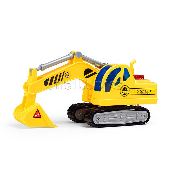 Набор машин "Строительная техника" 1:20 (свет, звук) в коробке