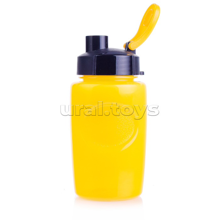 Бутылка для воды и других напитков 350 мл. "HEALTH and FITNESS" anatomic, ассорти, с ситом
