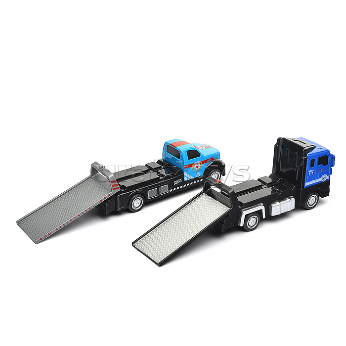 Набор машин "Полицейские службы" металл, в коробке