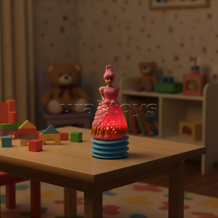 Кукла со светом, в блоке