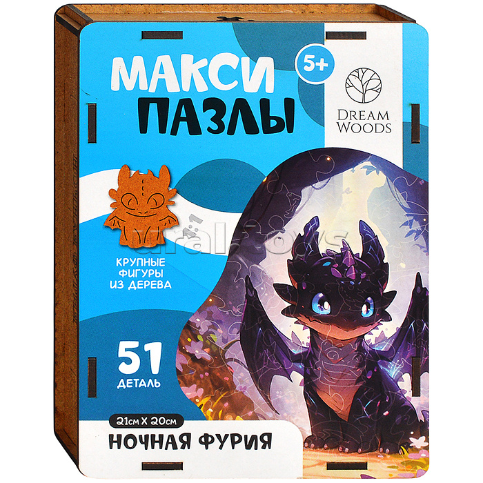 Пазл макси "Ночная Фурия" Пазл макси "Ночная Фурия"