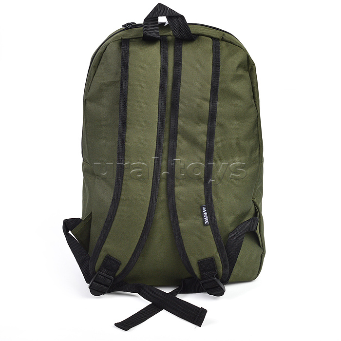 Рюкзак "Khaki" подростковый 40x29x17 см (14 л) 250 г, 1 отделение на молнии, 1 передний карман, темно-зеленый Рюкзак "Khaki" подростковый 40x29x17 см (14 л) 250 г, 1 отделение на молнии, 1 передний карман, темно-зеленый