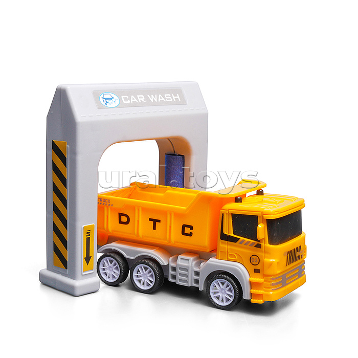 Заправочная станция "Строительная техника" в коробке