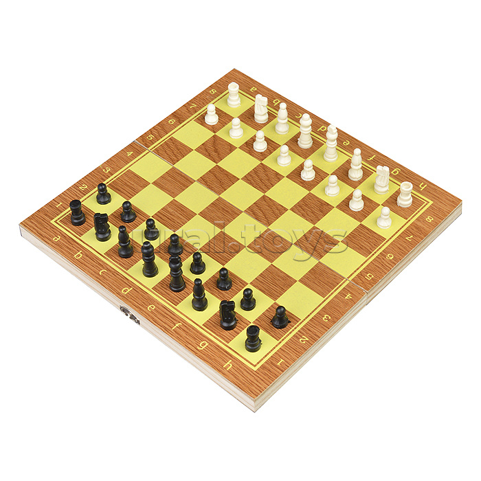 Игра 3 в 1 "Шахматы, нарды, шашки"