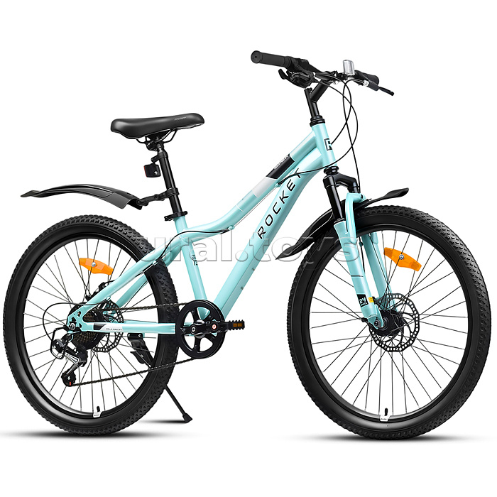 Велосипед 24" Rocket Vela Pro 24 , цвет мятный, размер 13"