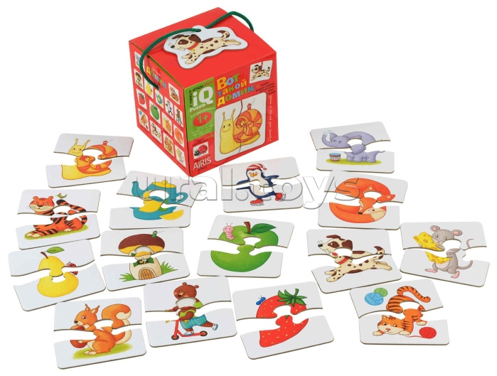 Для самых маленьких. 1+ Вот такой домик