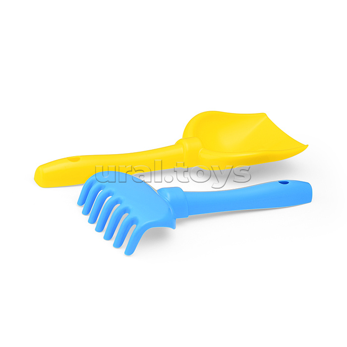 Набор Disney «Минни» №12: ведро с наклейкой, ситечко "Солнышко", лопатка №5, грабельки №5, 2 формочки, лейка №10