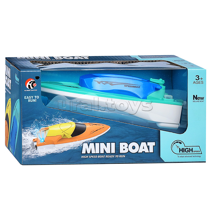 Катер "Mini Boat-1" на батарейках, в коробке