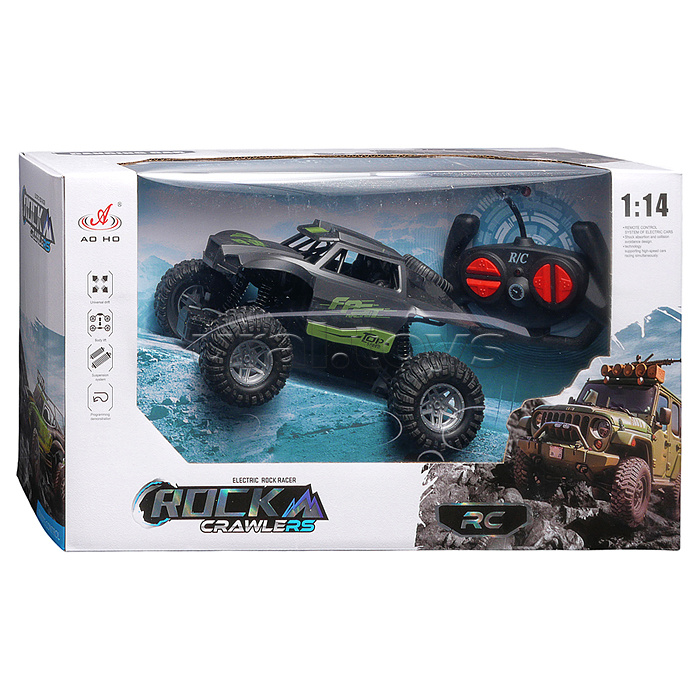 Машина "Thunder Trail" р/у, 27 MHz, в коробке