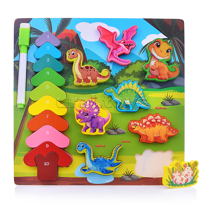 Пазл-вкладыш "Динозавр"