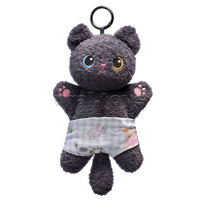 Мягкая игрушка "Кошка Бусинка" 18 см