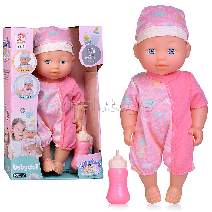 Пупс "Альбина" с аксессуарами, в коробке