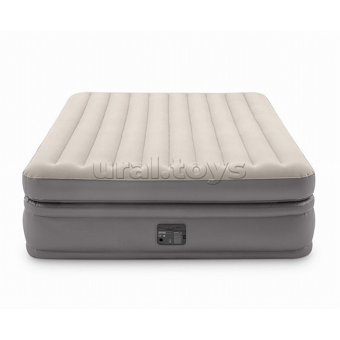 Кровать надувная Prime Comfort Elevated, 99 х 191 х 51 см, встроенный насос 220V, 64162NP INTEX