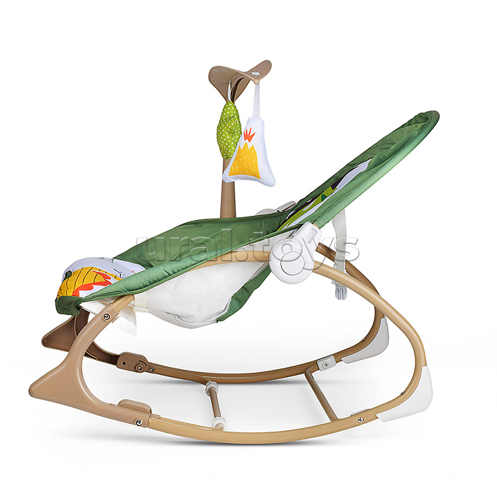 Шезлонг детский "Динозаврик" музыка, вибрация, в коробке