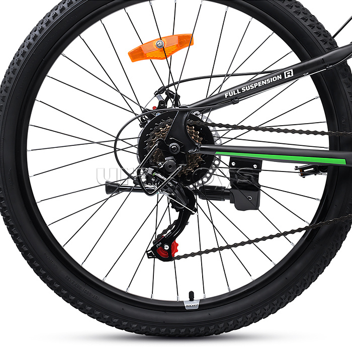 Велосипед 26" Rocket Azkar Pro, цвет серый, размер 18"