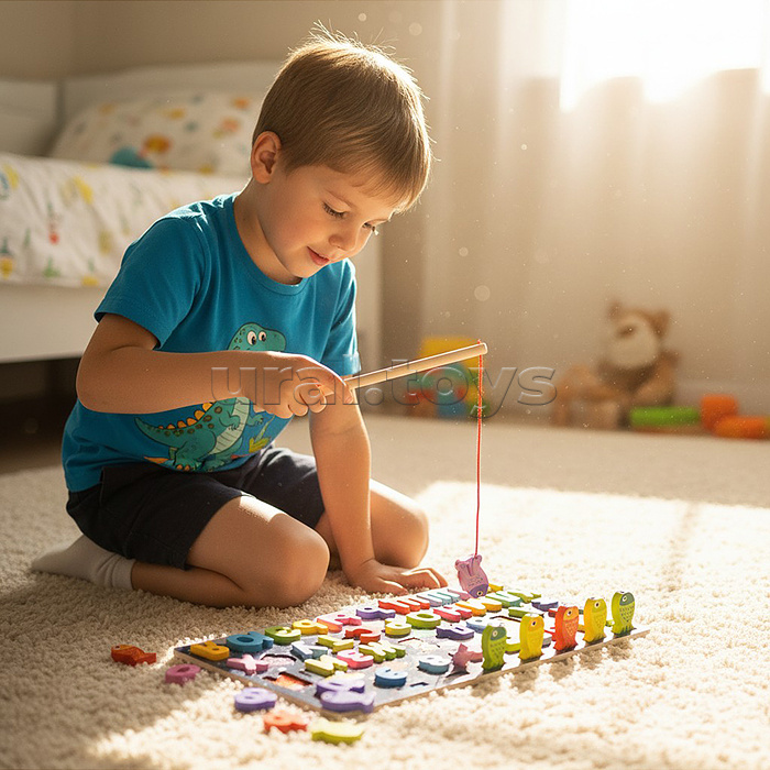 Игра развивающая "Веселая рыбалка - Азбука"