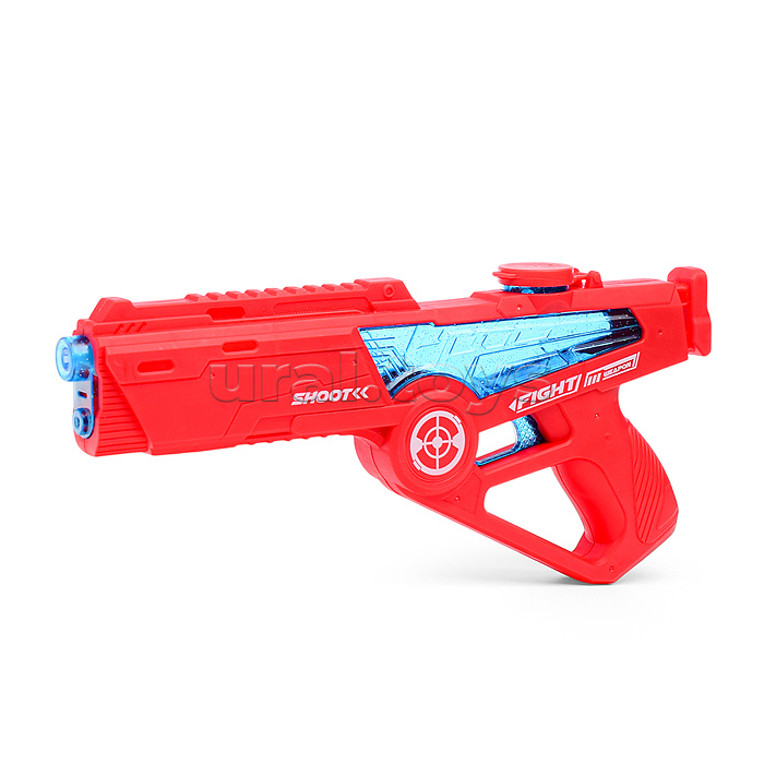 Водный бластер "Аква атака" на батарейках, в пакете