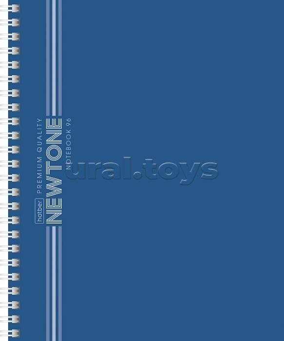 Тетрадь 96л. линия "Чернильное небо" А5 на гребне Soft-touch NEWtone Pastel Premium