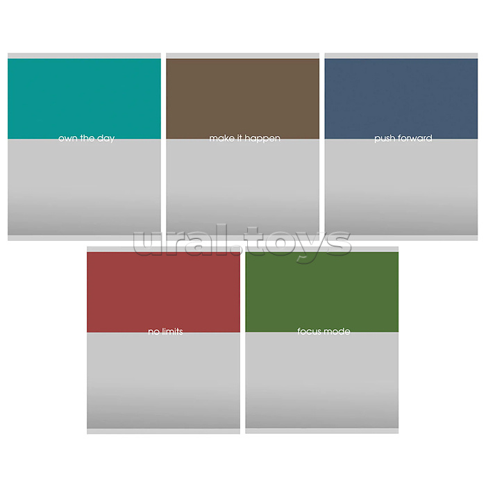 Тетрадь 48л. клетка "Moment" А5 скрепка