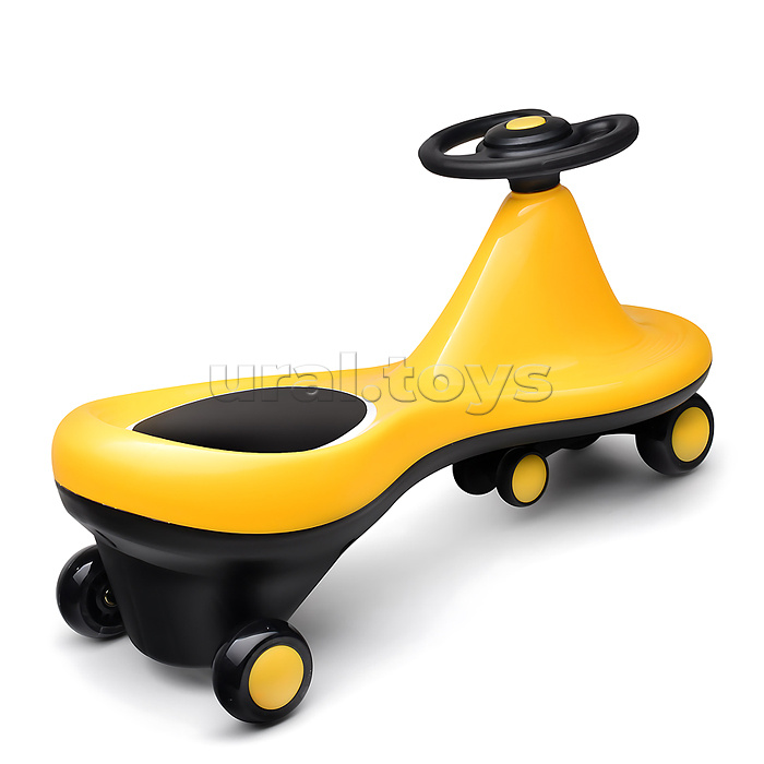 Каталка-бибикар, в коробке (желтый)