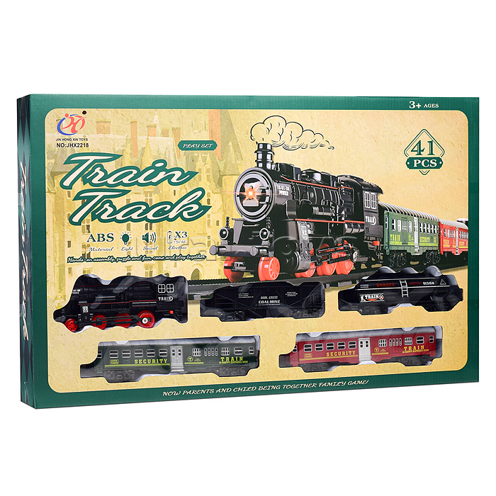 Железная дорога "Train tracks" в коробке Железная дорога "Train tracks" в коробке