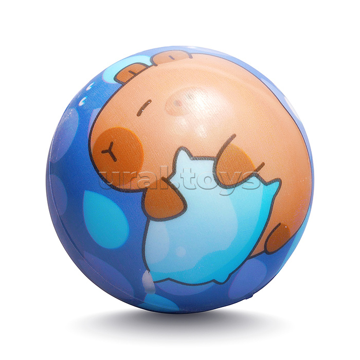 Мяч детский "Капибара" PU (7см) в коробке