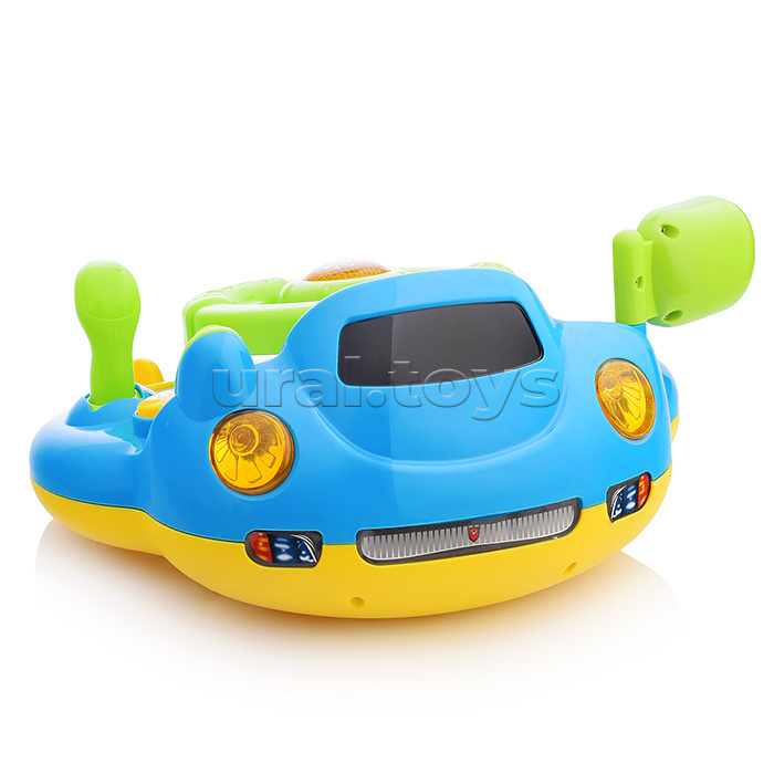 Руль "Я тоже рулю" на батарейках, в коробке