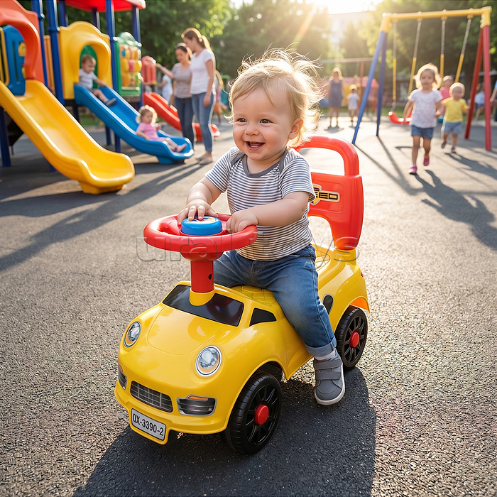 Каталка для детей Rocket R0277 (цвет желтый)