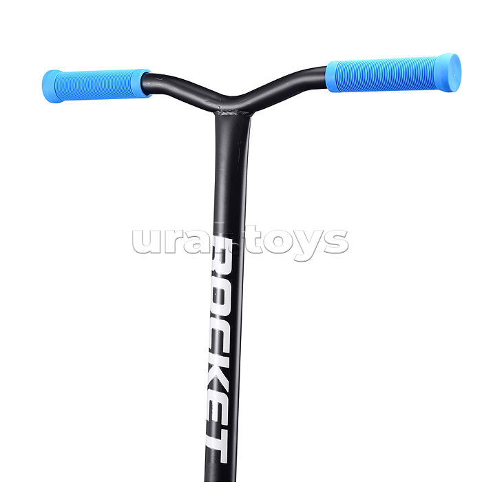 Самокат-снегокат трюковой в коробке (синий)